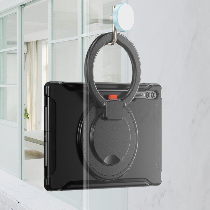 Κάλυμμα Samsung Galaxy Tab S10 Ultra Περιστρεφόμενη Βάση Δακτυλίου