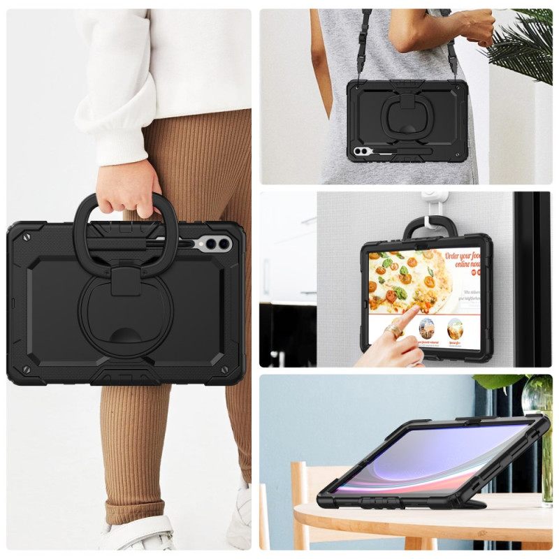 Κάλυμμα Samsung Galaxy Tab S10 Ultra Premium Προστασία Με Ιμάντα Ώμου