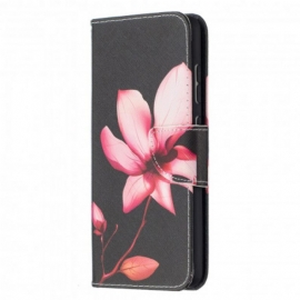 Κάλυμμα Samsung Galaxy A52 4G / A52 5G / A52s 5G Ροζ Λουλούδι