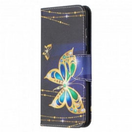 Κάλυμμα Samsung Galaxy A52 4G / A52 5G / A52s 5G Χρυσές Πεταλούδες