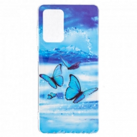 θηκη κινητου Samsung Galaxy A52 4G / A52 5G / A52s 5G Σειρά Fluorescent Butterflies