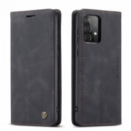 θηκη κινητου Samsung Galaxy A52 4G / A52 5G / A52s 5G Θήκη Flip Caseme Faux Leather