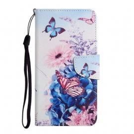 Κάλυμμα Xiaomi Redmi 10 Μπουκέτο Λουλούδια Και Πεταλούδες