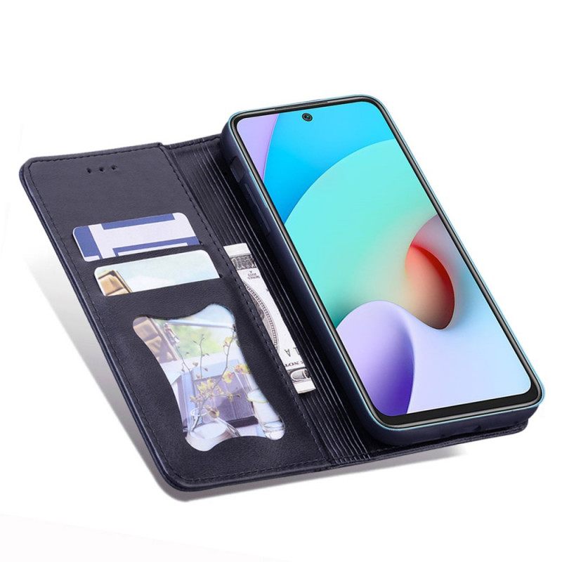 θηκη κινητου Xiaomi Redmi 10 Θήκη Flip Δίχρωμο Επαγγελματικό Δερμάτινο Εφέ
