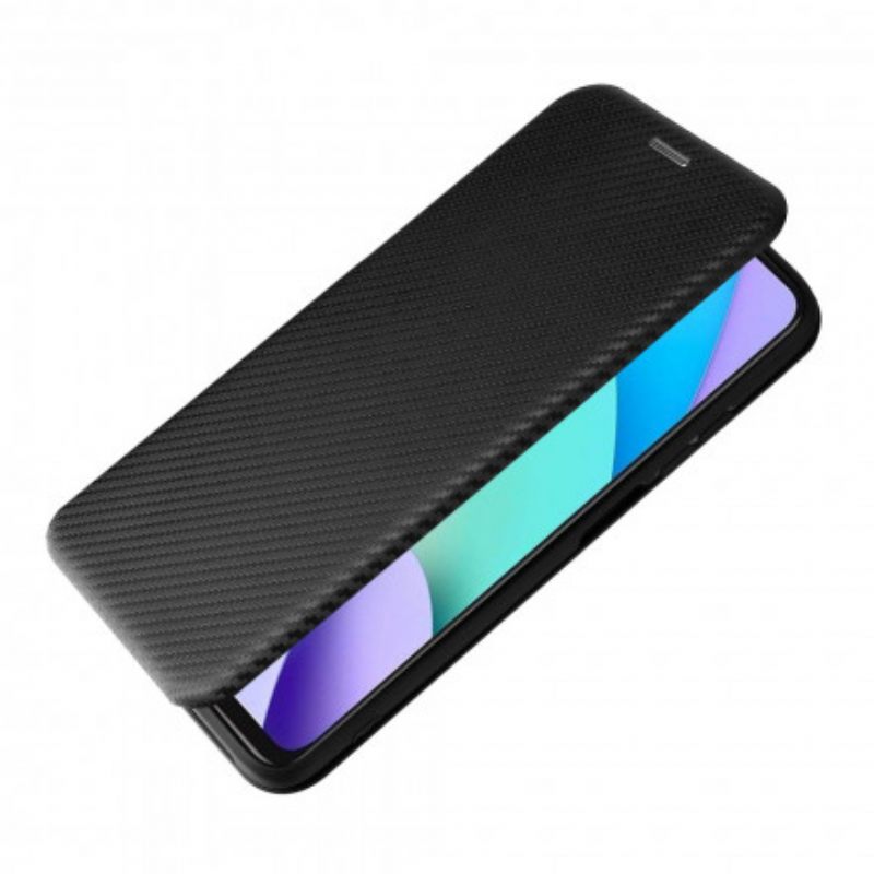 θηκη κινητου Xiaomi Redmi 10 Θήκη Flip Έγχρωμη Σιλικόνη Άνθρακα