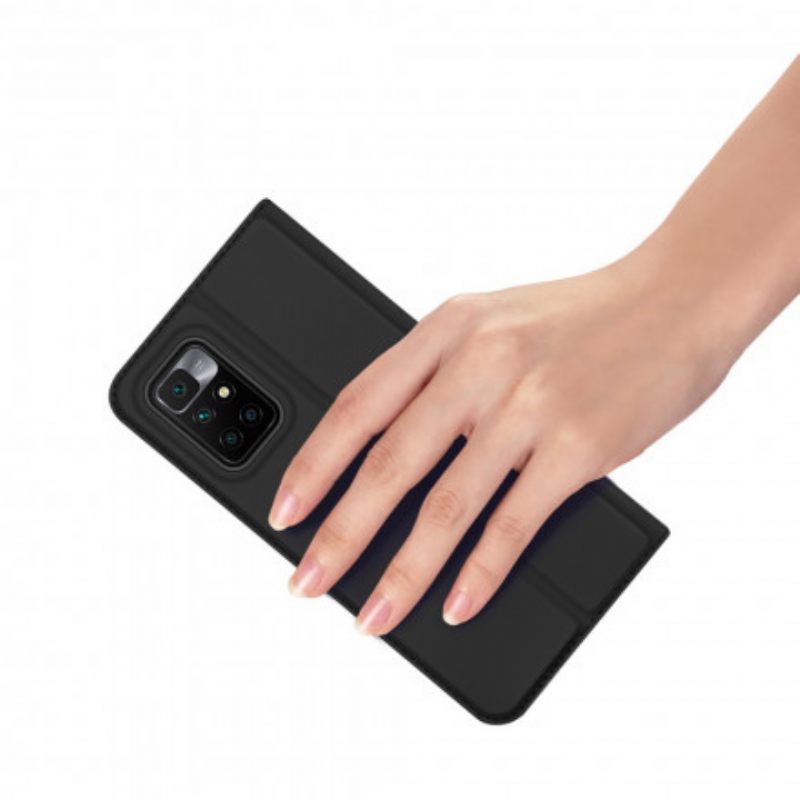 θηκη κινητου Xiaomi Redmi 10 Θήκη Flip Skin Pro Series Dux Ducis
