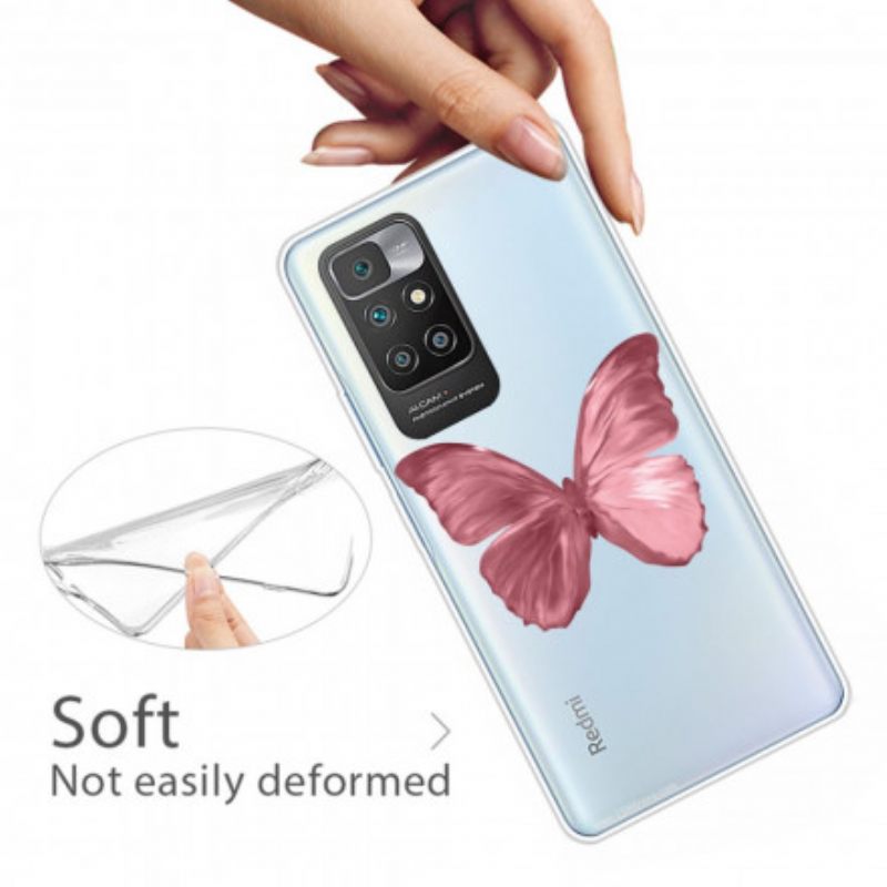 Θήκη Xiaomi Redmi 10 Άγριες Πεταλούδες