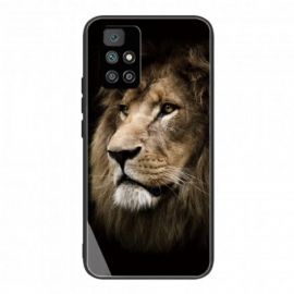 Θήκη Xiaomi Redmi 10 Lion Head Tempered Glass