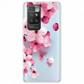 Θήκη Xiaomi Redmi 10 Μικρά Ροζ Λουλούδια