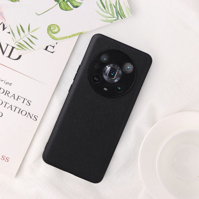 Θήκη Honor Magic 4 Pro Δερμάτινο Στυλ Με Υφή