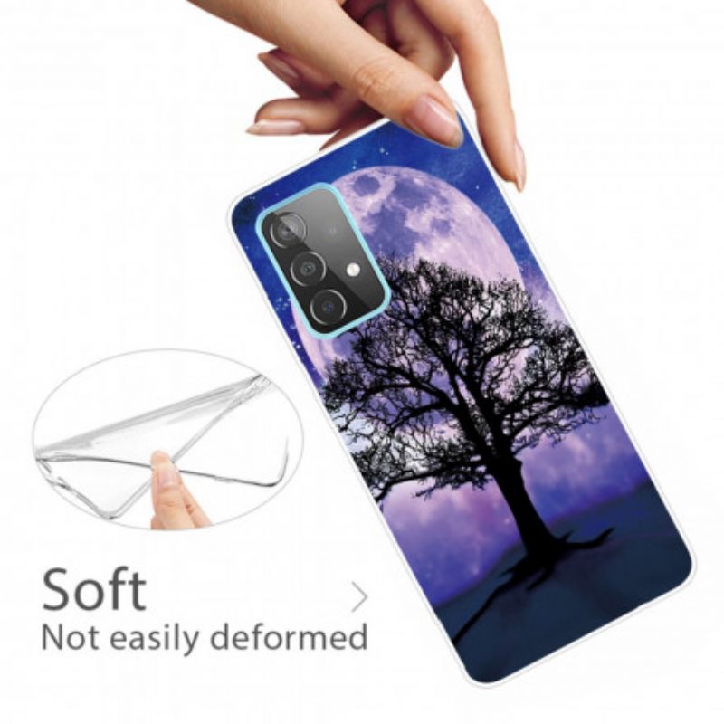 Θήκη Samsung Galaxy A32 4G Δέντρο Και Σελήνη