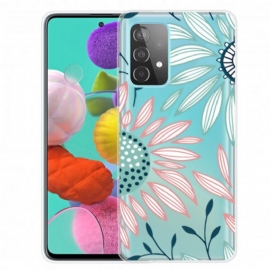 Θήκη Samsung Galaxy A32 4G Διαφανές Ένα Λουλούδι