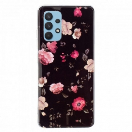 Θήκη Samsung Galaxy A32 4G Fluorescent Floral Series