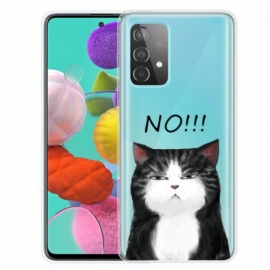 Θήκη Samsung Galaxy A32 4G Η Γάτα Που Λέει Όχι