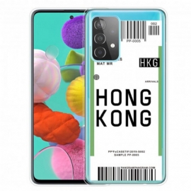 Θήκη Samsung Galaxy A32 4G Κάρτα Επιβίβασης Στο Χονγκ Κονγκ