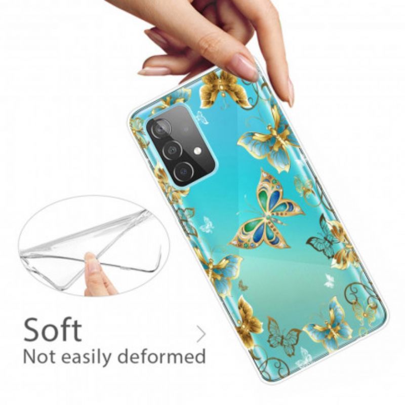 Θήκη Samsung Galaxy A32 4G Σχέδιο Πεταλούδων