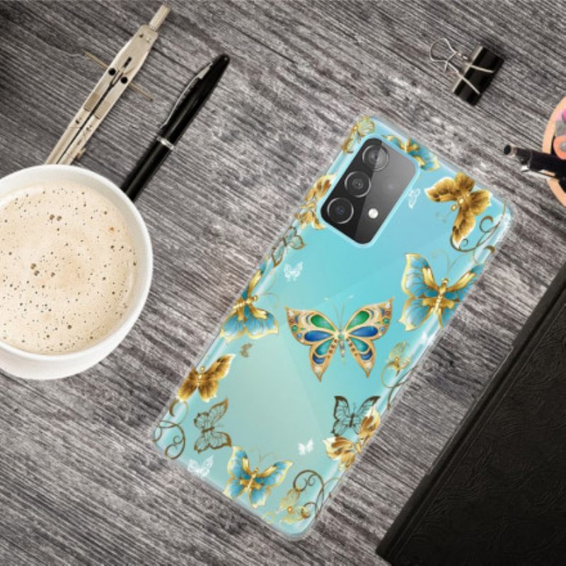 Θήκη Samsung Galaxy A32 4G Σχέδιο Πεταλούδων