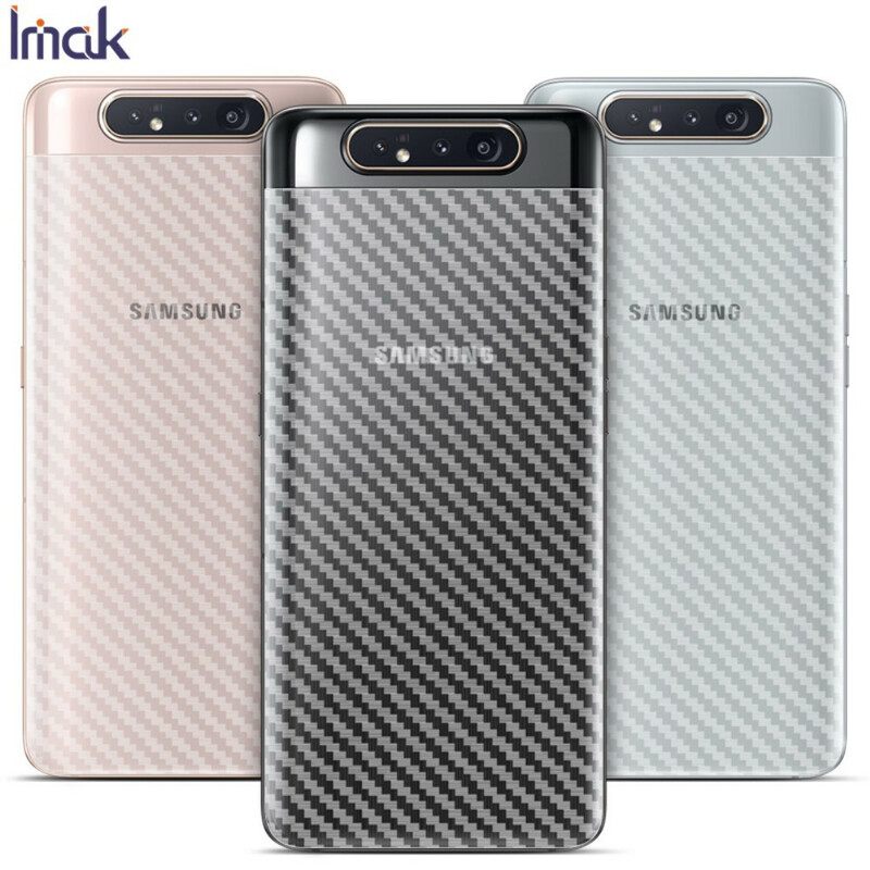 Πίσω Προστατευτική Μεμβράνη Για Samsung Galaxy A90 / A80 Carbon Style Imak