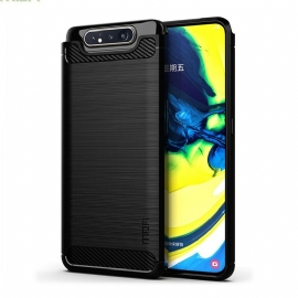 θηκη κινητου Samsung Galaxy A90 / A80 Mofi Brushed Carbon Fiber