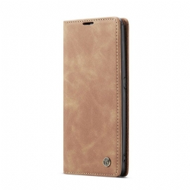 θηκη κινητου Samsung Galaxy A90 / A80 Θήκη Flip Caseme Faux Leather