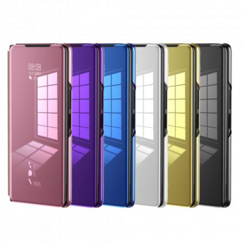 θηκη κινητου Samsung Galaxy Z Fold 2 Πολυλειτουργικό Εφέ Καθρέφτη