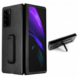 θηκη κινητου Samsung Galaxy Z Fold 2 Υφή Με Υποστήριξη Hands Free