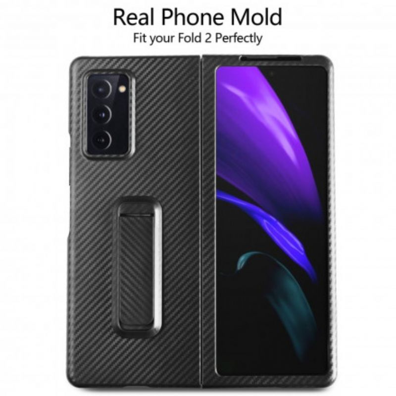 θηκη κινητου Samsung Galaxy Z Fold 2 Υφή Με Υποστήριξη Hands Free