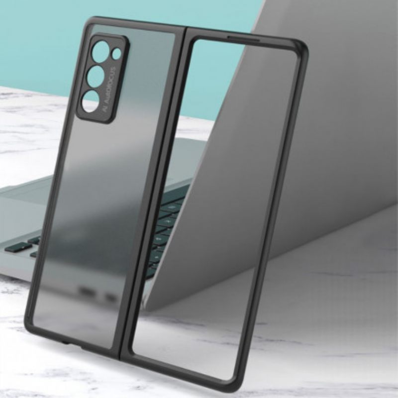 Θήκη Samsung Galaxy Z Fold 2 Διαφανείς Έγχρωμες Άκρες Gkk