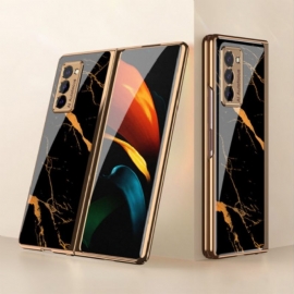 Θήκη Samsung Galaxy Z Fold 2 Gkk Marble Tempered Glass