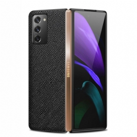 Θήκη Samsung Galaxy Z Fold 2 Γνήσιο Δέρμα Με Υφή