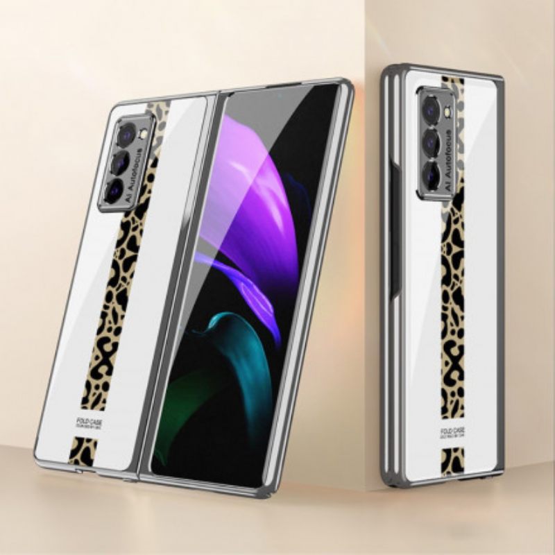 Θήκη Samsung Galaxy Z Fold 2 Tempered Glass Leopard Gkk