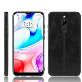 Θήκη Xiaomi Redmi 8 Εφέ Δέρματος Ραφής