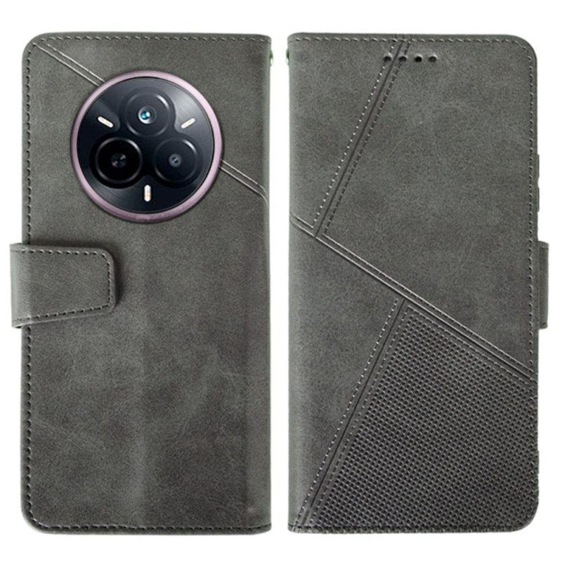 Δερματινη Θηκη Realme 14 Pro 5g Γραμμές Idewei