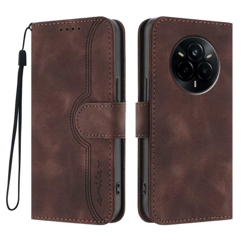 Δερματινη Θηκη Realme 14 Pro 5g Καρδιά Χαμόγελου