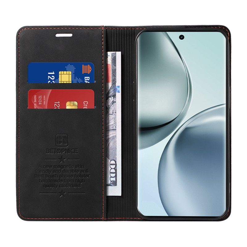 Δερματινη Θηκη Realme 14 Pro 5g Κλασικό Σουέτ Rfid Σιλικόνης