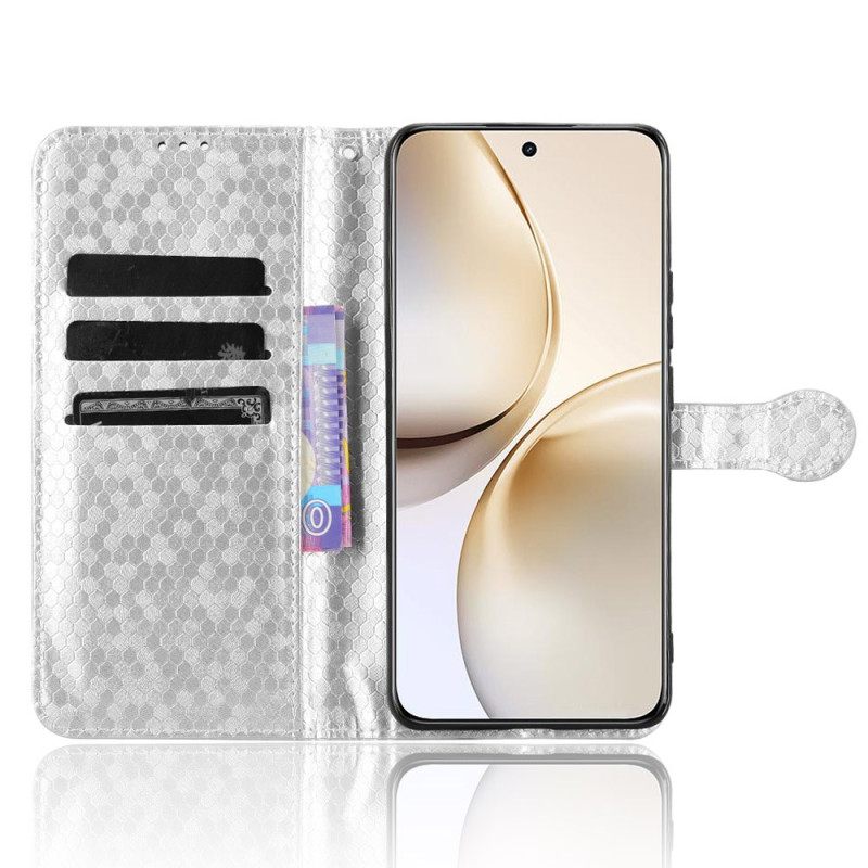 Δερματινη Θηκη Realme 14 Pro 5g Κουκκίδες Με Γκλίτερ