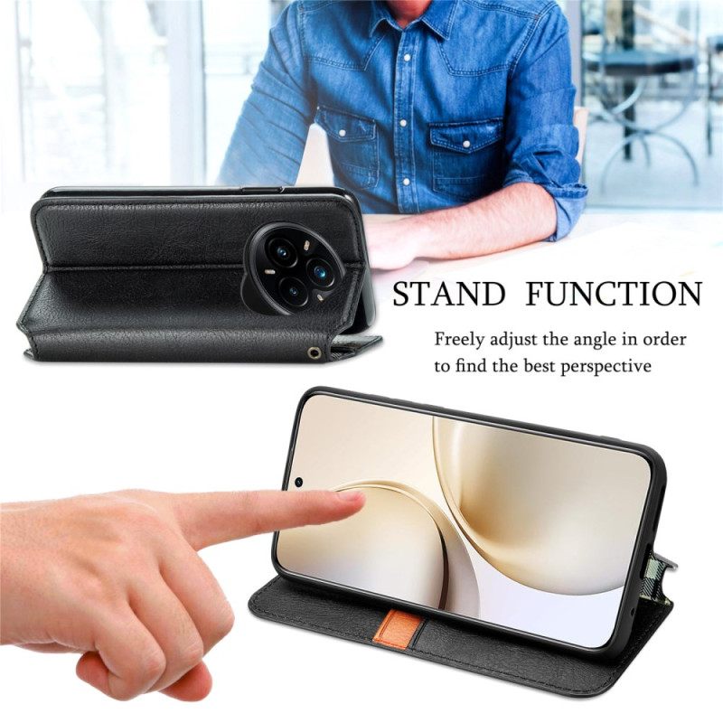 Δερματινη Θηκη Realme 14 Pro 5g Περίγραμμα Με Διαμάντια Σε Εφέ Σουέτ Σιλικόνης