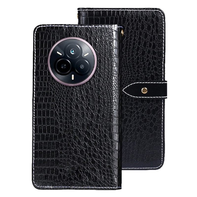 Δερματινη Θηκη Realme 14 Pro 5g Στυλ Κροκόδειλου Idewei