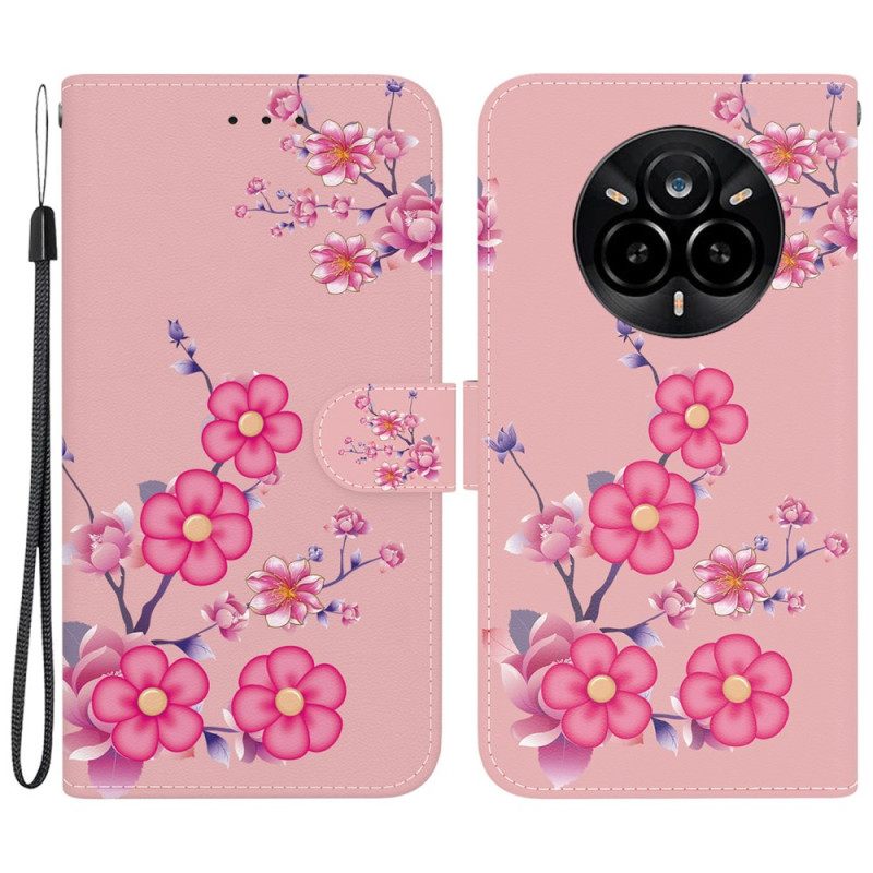 Δερματινη Θηκη Realme 14 Pro 5g Σχέδιο Sakura
