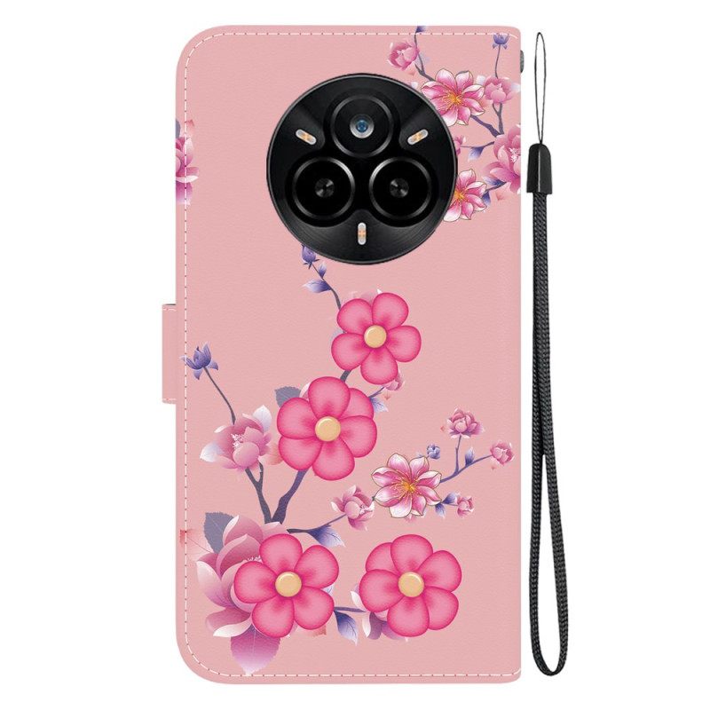 Δερματινη Θηκη Realme 14 Pro 5g Σχέδιο Sakura
