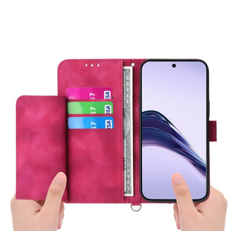Θηκη Κινητου Realme 14 Pro 5g Δαντέλα Με Λουλούδια Και Λουράκι