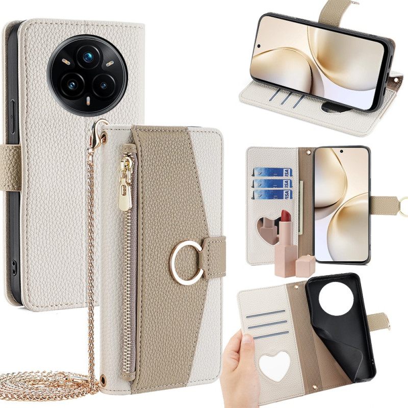 Θηκη Κινητου Realme 14 Pro 5g Καθρέφτης Και Αλυσίδα