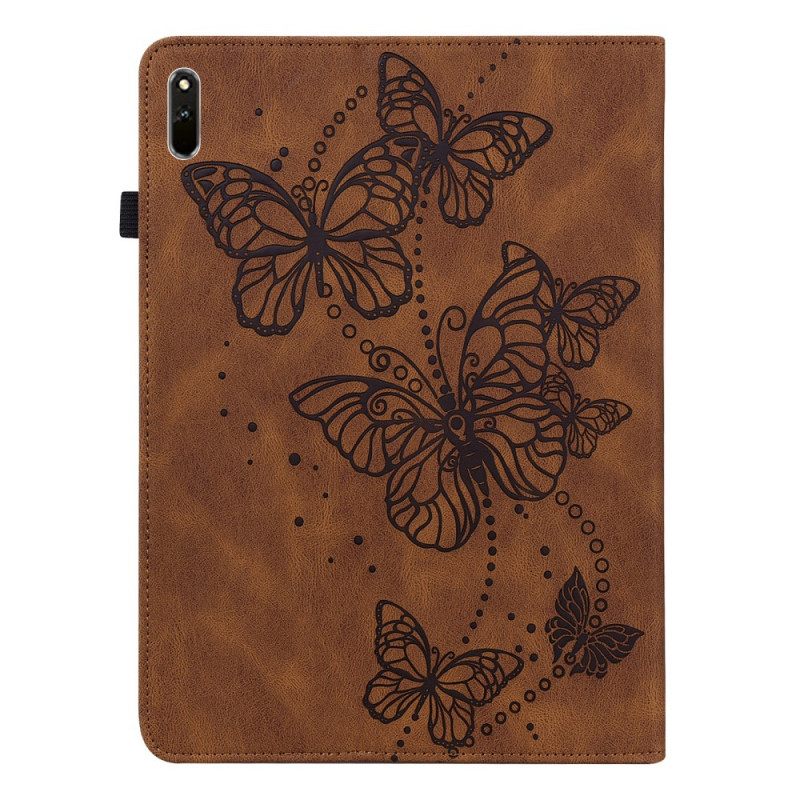 δερματινη θηκη Huawei MatePad 11 Διακόσμηση Πεταλούδων