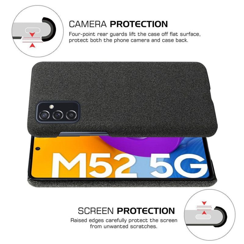Θήκη Samsung Galaxy M52 5G Ύφασμα Ksq