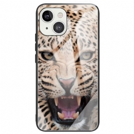 Θήκη iPhone 14 Leopard Tempered Glass