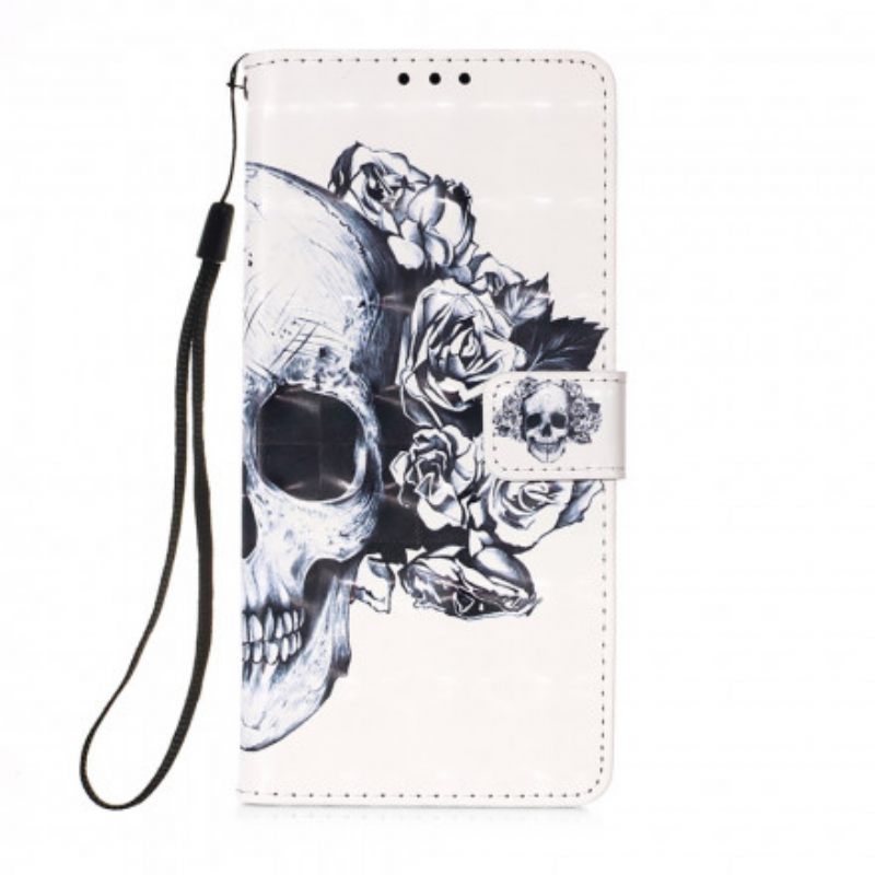 Κάλυμμα Samsung Galaxy A32 5G Floral Skull