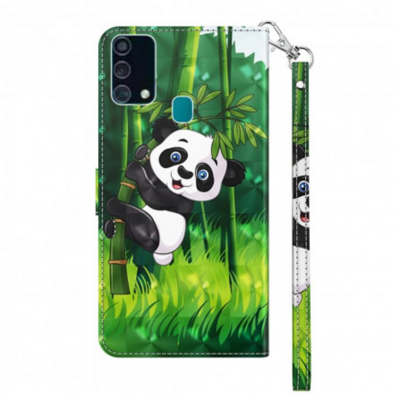 Κάλυμμα Samsung Galaxy A32 5G Light Spot Panda Και Bamboo