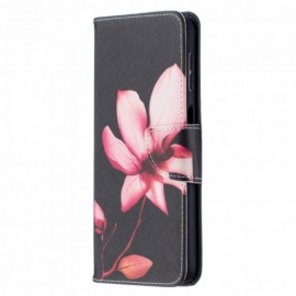 Κάλυμμα Samsung Galaxy A32 5G Ροζ Λουλούδι