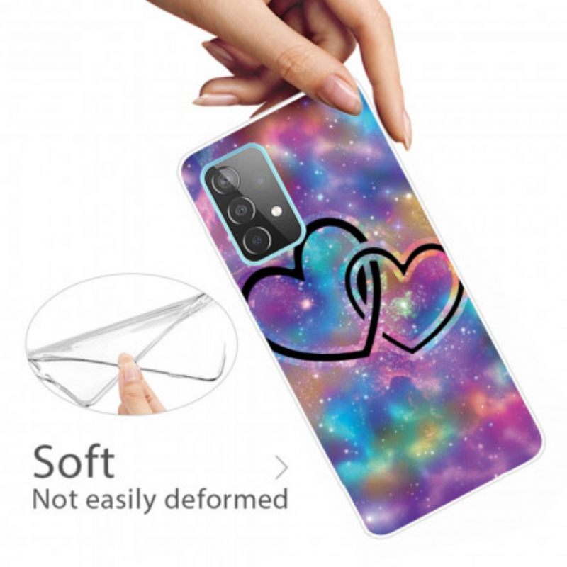 θηκη κινητου Samsung Galaxy A32 5G Αλυσοδεμένες Καρδιές