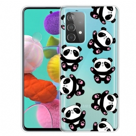 Θήκη Samsung Galaxy A32 5G Top Pandas Fun